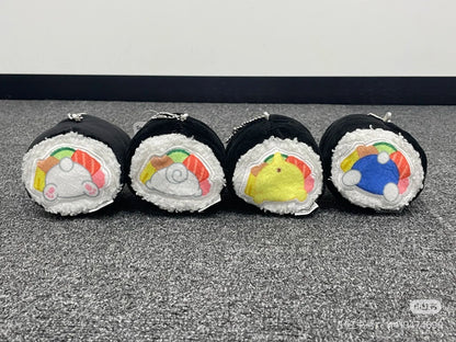 Sanrio｜Sushi Roll Mascot Holder /Plush Keychain