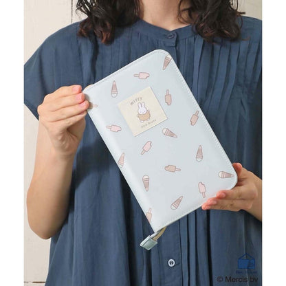 Miffy｜Dick Bruna Picture Book Character Maternal and Child Health Handbook Case Multi-Pouch｜W15×H23×D2.5cm approx.