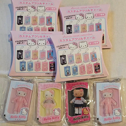Hello Kitty｜Closet Collection Doll Dear Daniel &amp; Hello Kitty Acrylic Charm mystery bag/blind box/All 10 types｜1pcs