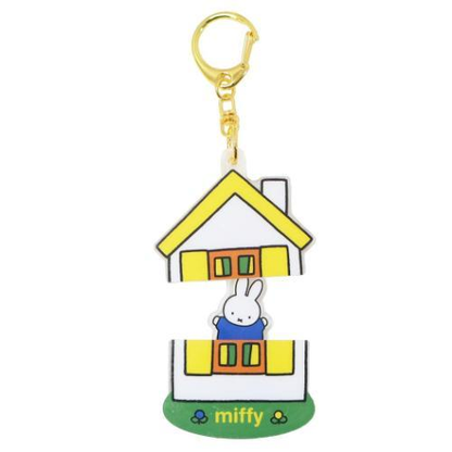 Miffy｜Pop-open Acrylic Keychain/Keyring｜53 x 74 x 8 mm approx.