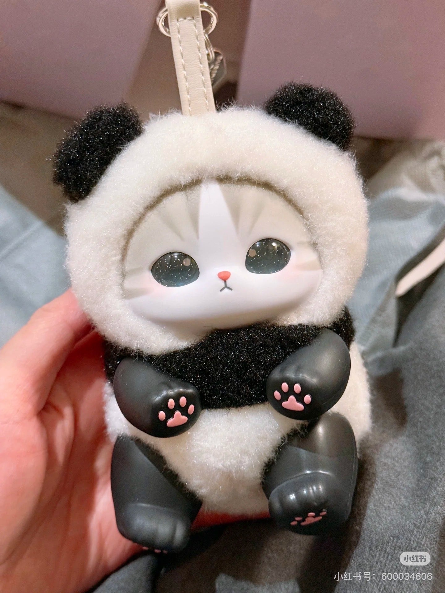 【limit 2】Mofusand｜Kiramekko Fluffy Kittens Plush Keychain mystery bag/blind box/All 6 types｜1pcs