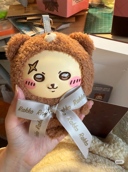 chiikawa｜Kiramekko Teddy Bear Mascot Holder /Plush Keychain mystery bag/blind box/All 6 types｜1pcs