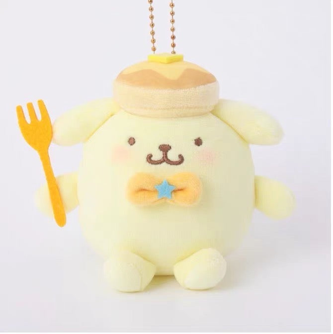 Sanrio｜Kthings Pom Pom Purin Mascot Holder /Plush Keychain｜H12cm approx.