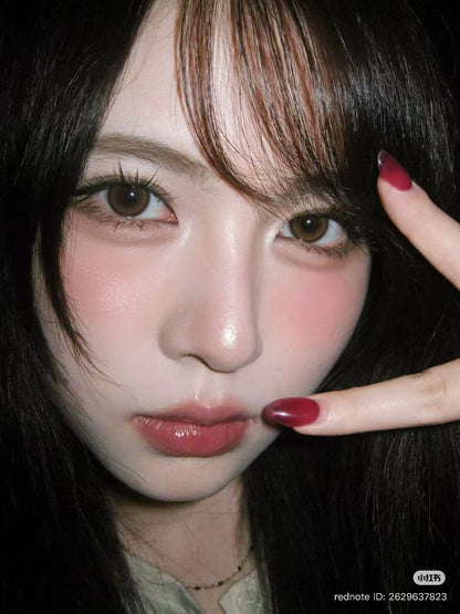Fomomy｜1-Day color contact lens Melo Brown港岛金｜10 Pcs