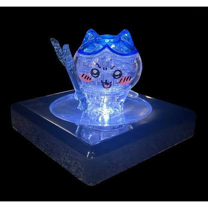 Chiikawa 吉伊卡哇｜乐高概念角色3d水晶立体拼图/积木/灯光下很美｜15pc