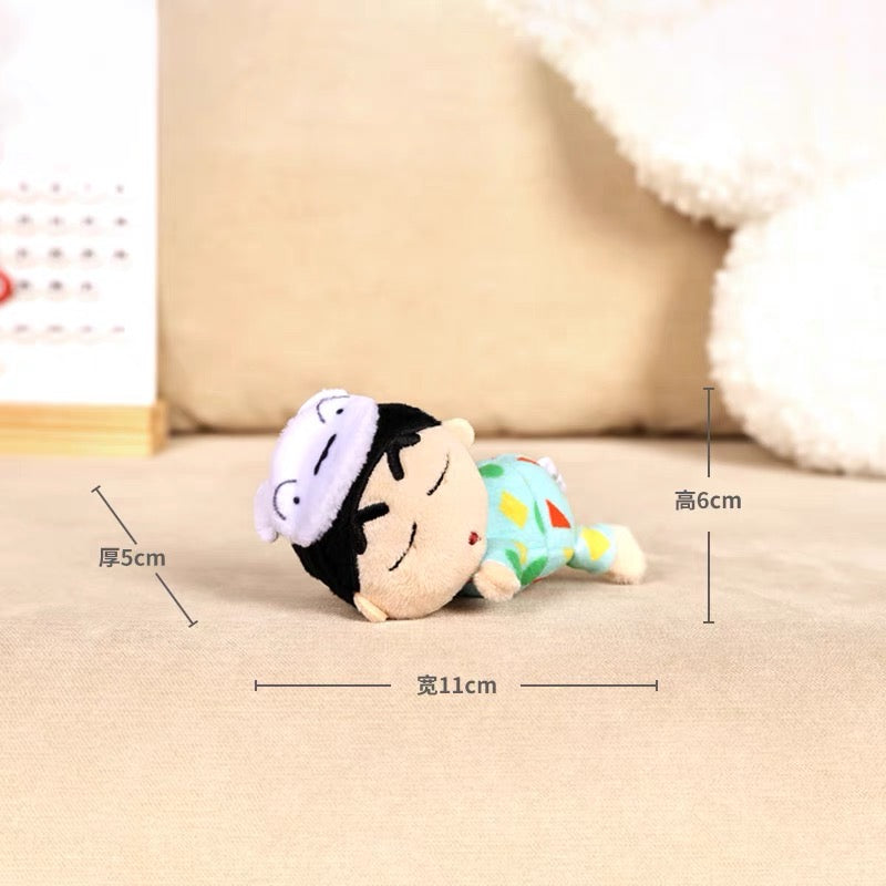 Crayon shin-chan蜡笔小新｜趴趴睡姿挂件/眼罩可戴｜約长11cm