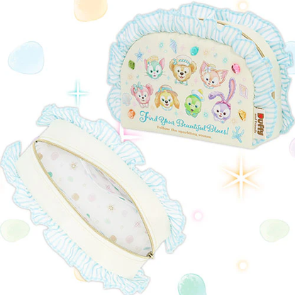 Disney｜Tokyo DisneySea 25th Anniversary Duffy and Friends "Find Your Beautiful Blues" Collection Pouch
