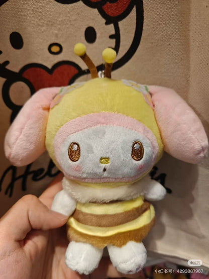 Sanrio｜Bumblebee Mascot Pouch Keychain｜5.0 x 10.0 x 14.0cm approx.