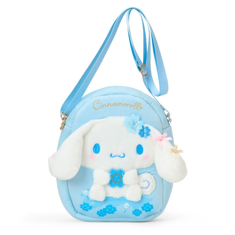 Sanrio｜Light Blue Clover Cinnamoroll Shoulder Bag｜ 15.5cm x 5.5cm x 20.5cm approx.