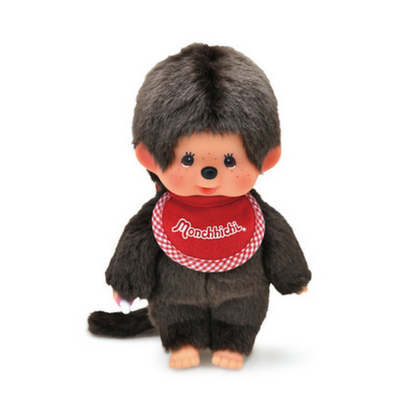 Monchhichi｜Premium Standard Brown Sitting Plush Dolls/Plush Toy｜S/ 19 x 12 x 6 cm approx.