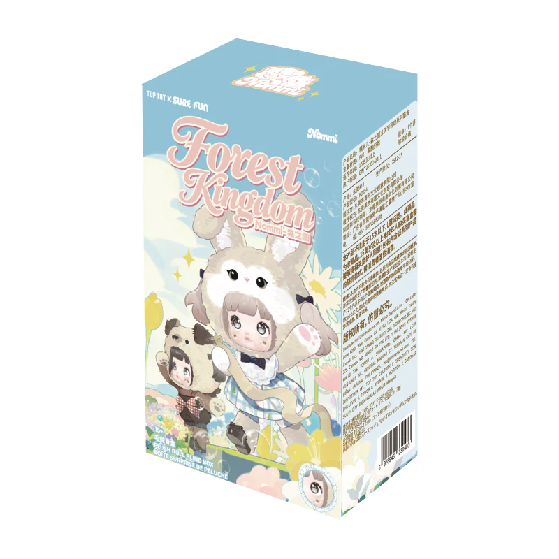 NOMMI Forest Kingdom Series BJD Vinyl Plush Doll Blind Box