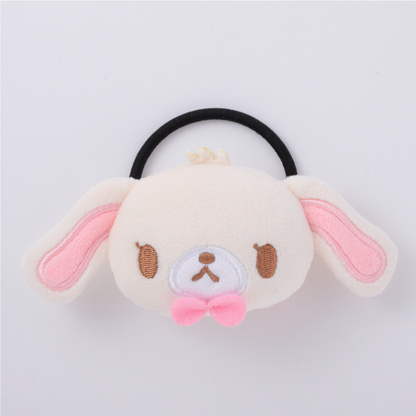 Sanrio｜Sugarbunnies Friendship Face Hair Tie Set (with badge)｜60mm x 30mm approx.