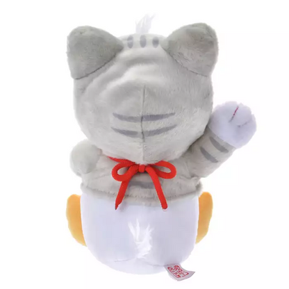 Disney｜New Year Collection Plush Toy-Lucky Cat Figure新年招财猫系列坐姿毛绒玩偶/公仔/可脱帽｜約H26 x W20 x D19 (cm)