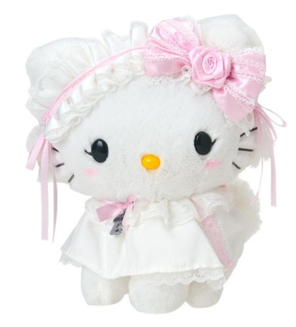 Sanrio｜White Frill Design Plush Dolls/Plush Toy｜20×12×23cm approx.