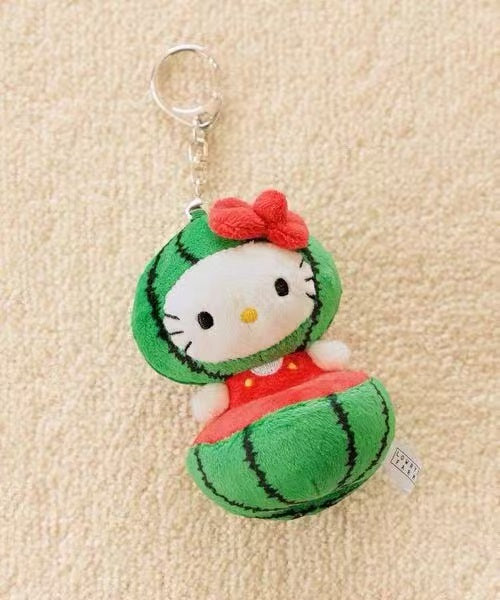 Sanrio｜Me% HELLO KITTY x ST. LOWRYS FARM Collaboration Mascot Holder /Plush Keychain