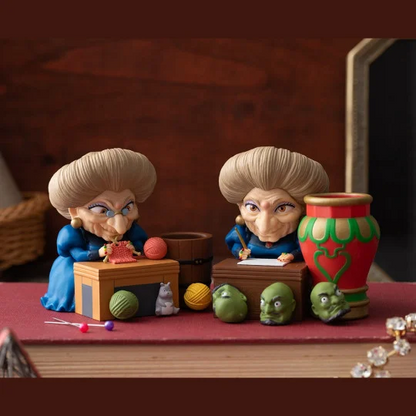 My neighbor totoro｜Studio Ghibli Pencil holder figurine Yubaba - Spirited Away｜H76×W80×D75mm approx.