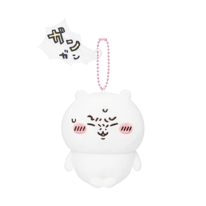 chiikawa｜Hangover Mascot Holder /Plush Keychain｜H100×W80×D65mm approx.