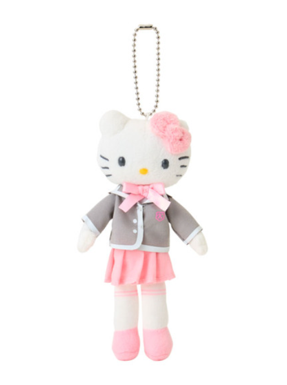 Hello Kitty｜Closet Collection Mascot Holder /Plush Keychain｜8×3.5×15cm approx.