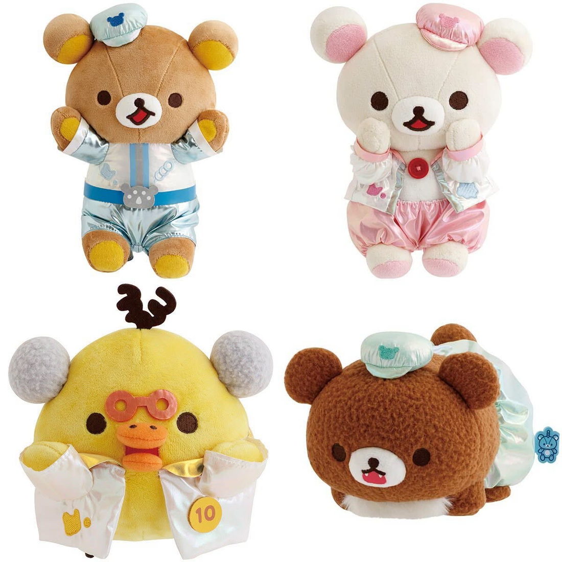 Rilakkuma｜Lab Theme Gimmick Vibrating Plush Dolls/Plush Toy｜210 x 165 x 90 mm approx.