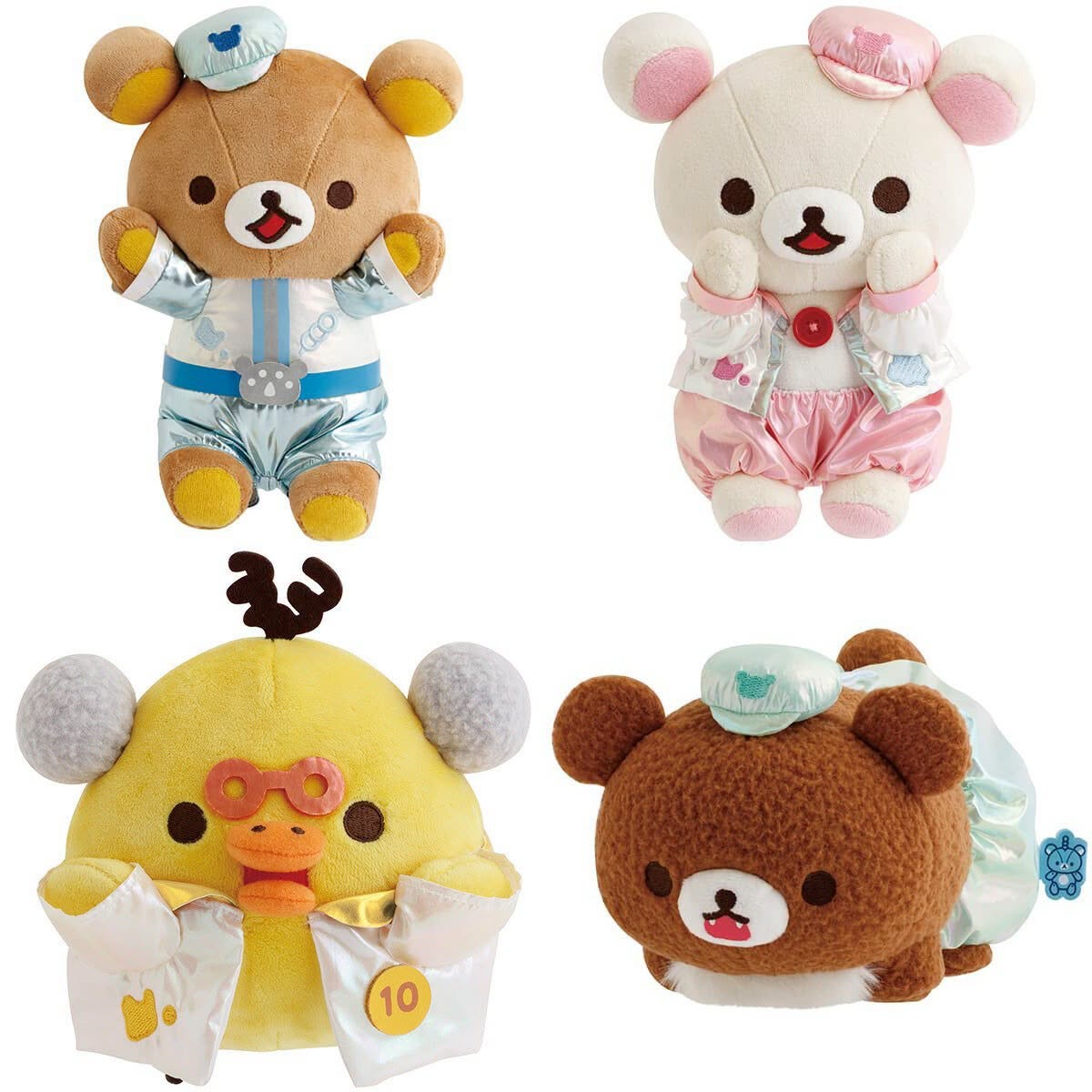 Rilakkuma｜Lab Theme Gimmick Vibrating Plush Dolls/Plush Toy｜210 x 165 x 90 mm approx.