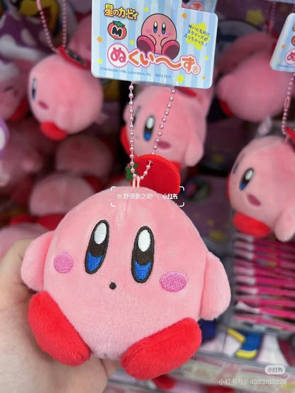 Kirby｜Nukuizu Mascot Holder /Plush Keychain｜H11cm x W9-10cm x D8cm approx.