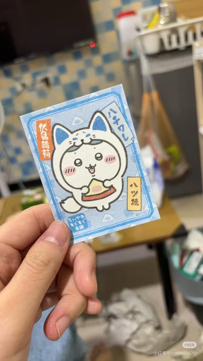 Chiikawa｜Kyoto Fushimi Inari Limited stickers mystery bag/blind box/All 8 types｜1pcs