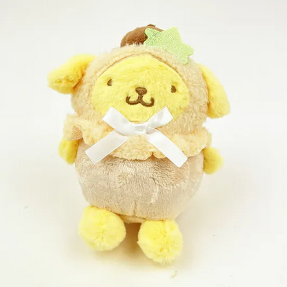 Sanrio｜astel Fruit Hat Mascot Holder /Plush Keychain｜12.5×21×6cm approx.