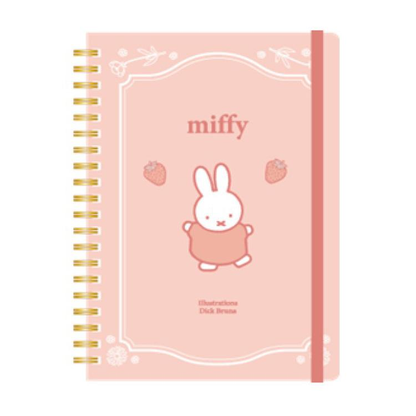 Miffy｜B6 Dessert Ring Notebook｜182×135×13mm approx.