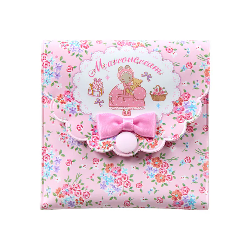 Sanrio｜Marron Cream 40th anniversary Comb and Mirror Set ｜10 × 2 × 9 cm approx.