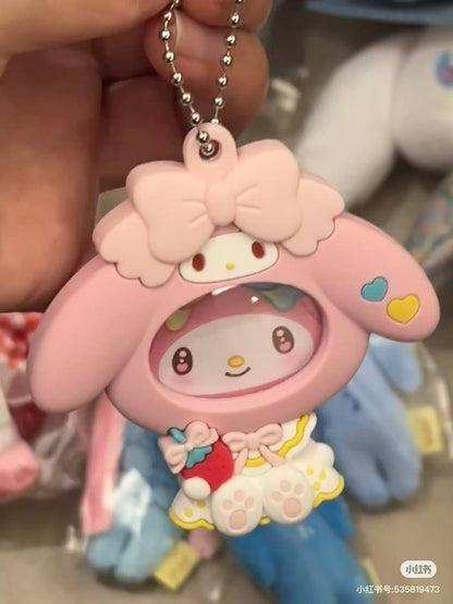 【limit 3】Sanrio｜Ichigo Shimbun 50th Anniversary Characters Keychain mystery bag/blind box/All 15 types｜1pcs