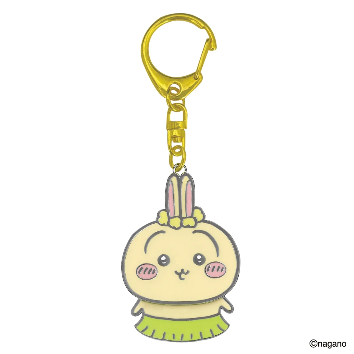 chiikawa｜Movie "Chiikawa" Die-Cut Bobblehead Keyring｜H45×W35mm approx.
