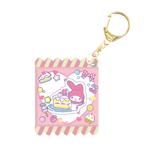 Sanrio｜Characters Shaka Shaka Keychain-2｜H58×W50×D18mm approx.