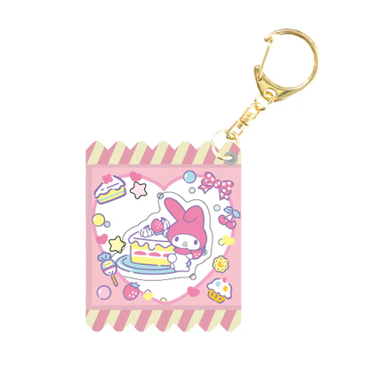 Sanrio｜Characters Shaka Shaka Keychain-2｜H58×W50×D18mm approx.