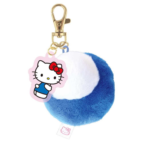 Sanrio｜Acrylic Attached Tail Charm Mascot Holder /Plush Keychain｜8cm x 6cm x 0.5cm approx.