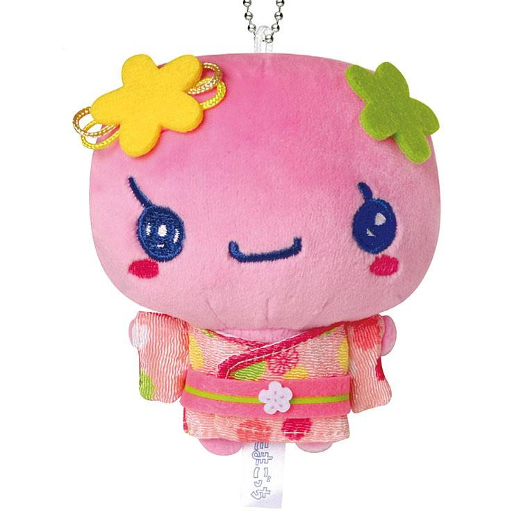 Tamagotchi｜Kimono Mascot Holder /Plush Keychain｜115×125×80mm approx.