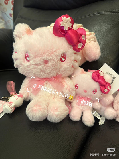 Sanrio｜Sakura 2025 Plush Dolls/Plush Toy ｜23.9 x 17.3 x 9.0cm approx.