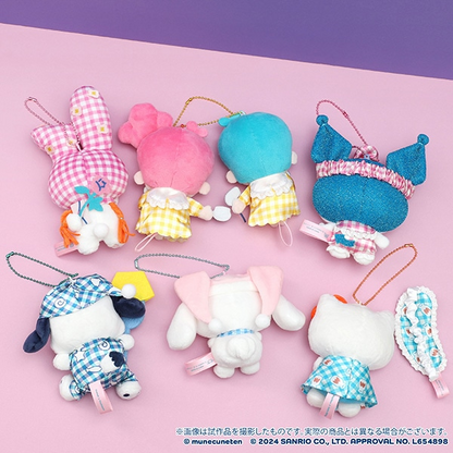 【limit 1】Sanrio三丽鸥｜Mascot Keychain插画家联名毛绒玩偶挂件/包挂｜约15 x 13 cm