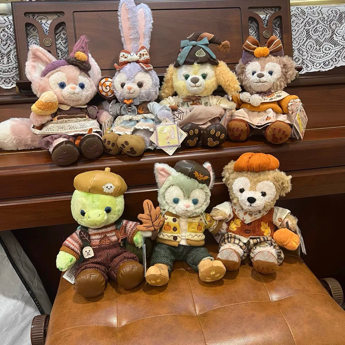 Disney SH｜24 Autumn Plush Dolls/PlushToy 2024万圣节限定达菲和朋友们系列毛绒玩偶/公仔