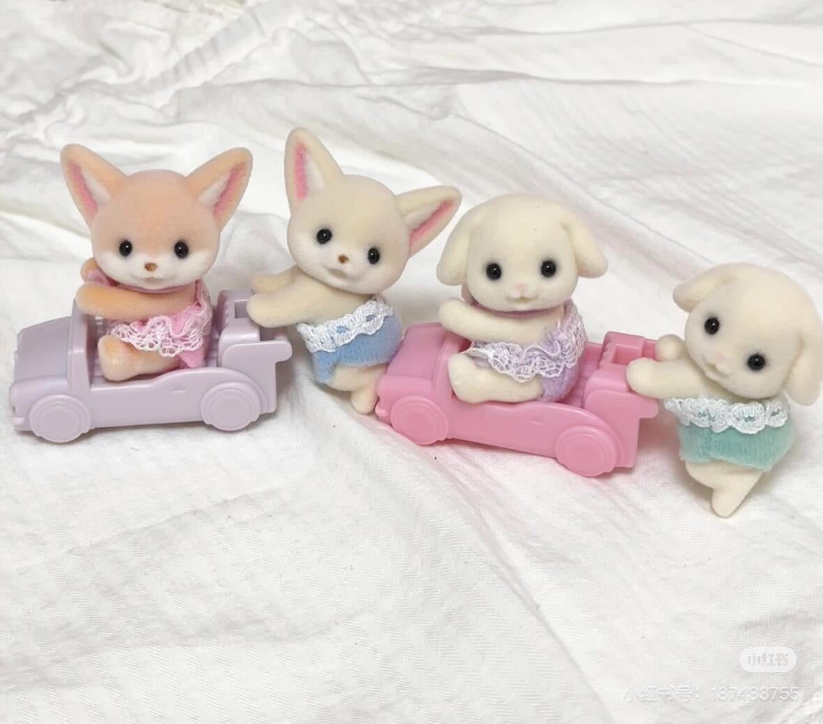 SylvanianFamilies｜Flora Rabbit Twins-5737