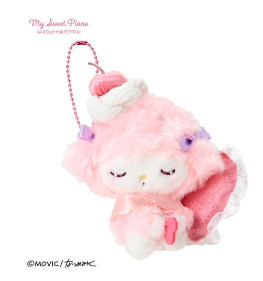Sanrio｜Dolly Mix Petit Mascot Holder /Plush Keychain｜12×7×14cm approx.