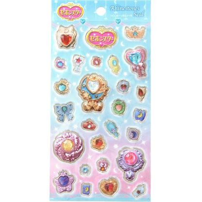 Funbox｜Sebonstar Rhinestone Stickers｜H180 x W90mm approx.