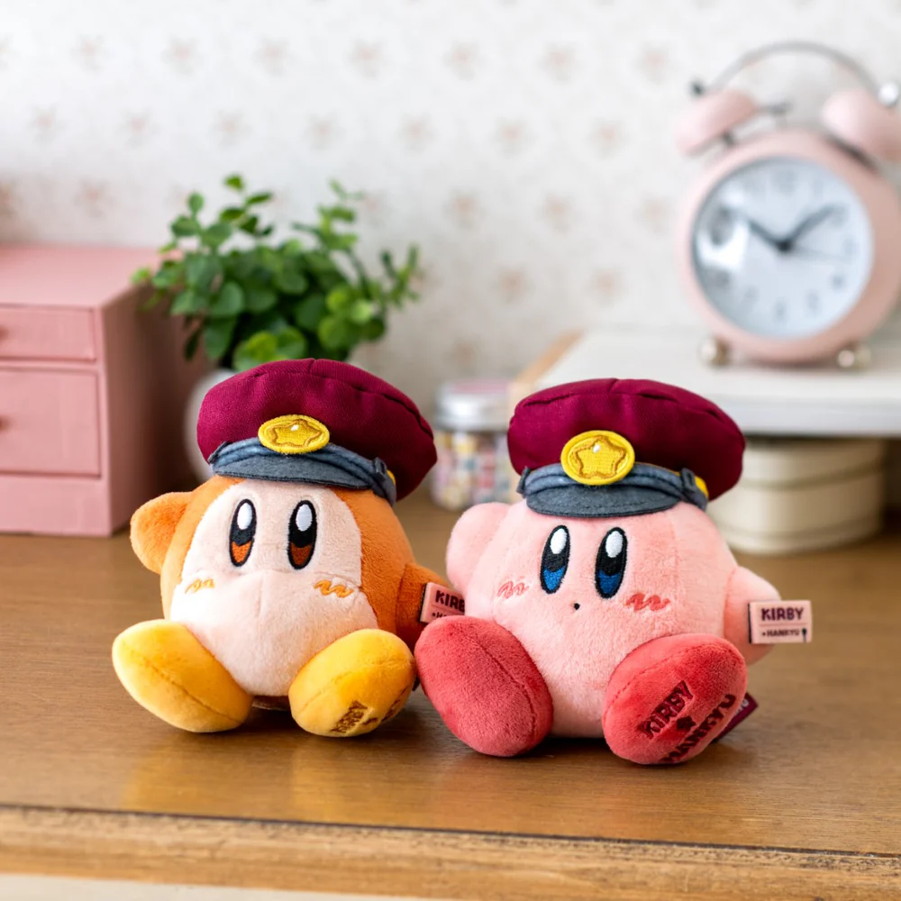 Kirby|Hankyu Railway Mascot Holder /Plush Keychain|11cm x 10cm approx.