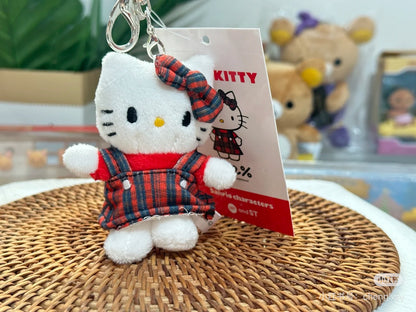 Sanrio三丽鸥｜.st lowrys farm me%联名Hello Kitty第三代毛绒钥匙扣/包挂/挂件