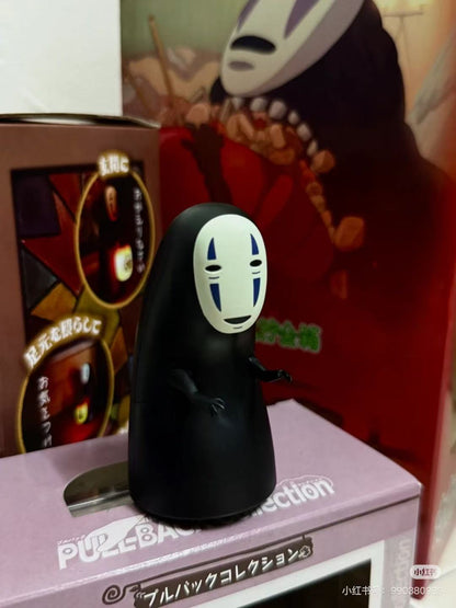 My neighbor totoro｜Studio Ghibli Pull Back Figurine No Face - Spirited Away｜H88xW45xD55mm approx.