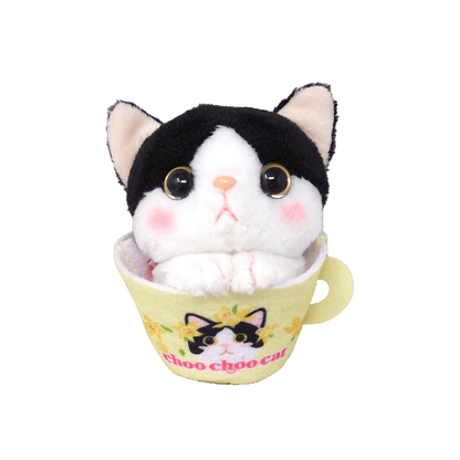 choo choo cat｜Mascot Holder /Plush Keychain｜Height 8cm approx.