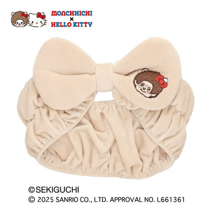 Monchhichi｜Hello Kitty Hairband｜H11 x W21 x D4cm approx.