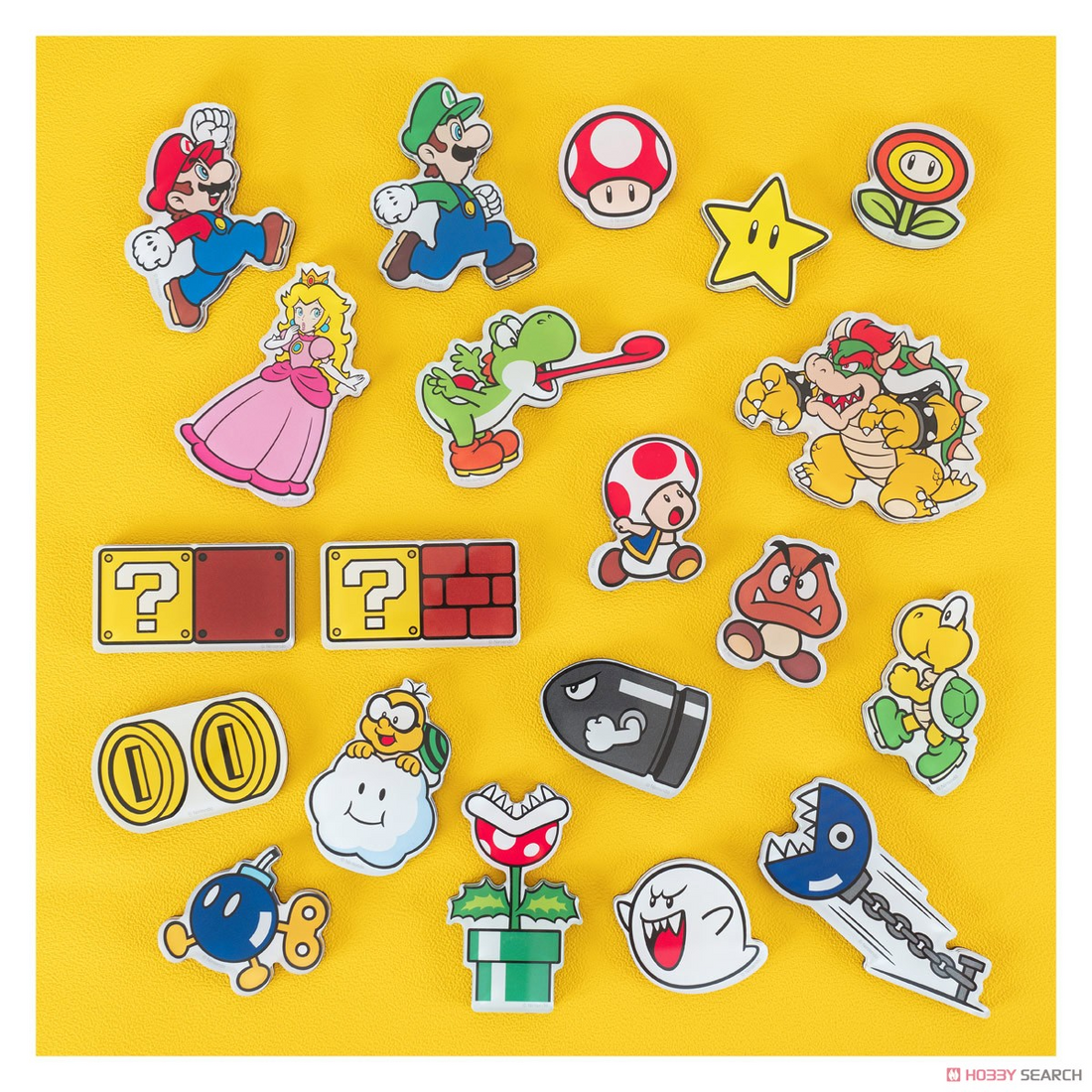Nintendo｜Super Mario Chara-Magnets超级马里奥冰箱贴食玩盲盒/全20种｜1枚入