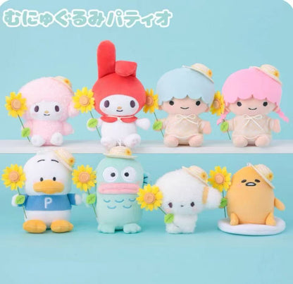 Sanrio｜sunflower Mascot Holder /Plush Keychain