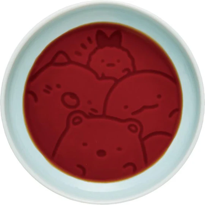 Sumikko gurashi｜Anytime Sushi Embossed Soy Sauce Plate｜20×Φ90mm approx.