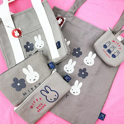 Miffy｜Canvas Pouch ｜190×110×30mm approx.